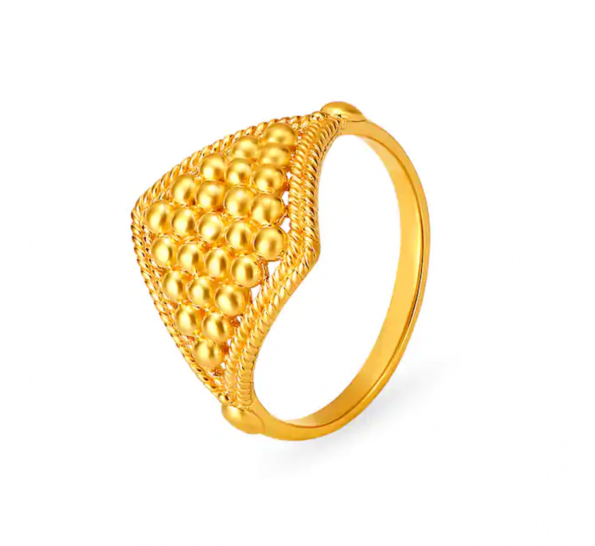Stylish One Gram Gold Plated Traditional Ring for Women and Girls. Flo –  Simran Jewellery