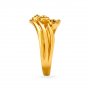 Decorative Gold Floral Ring