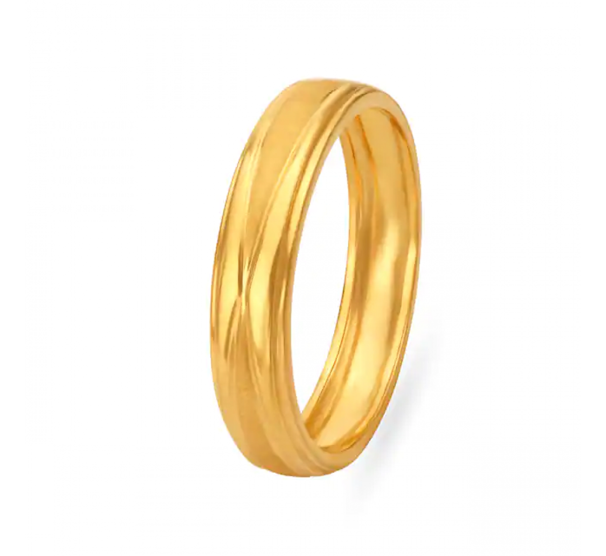 Sublime Textured Gold Ring