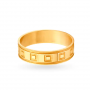 Flynn Gold Geometric Band Ring