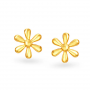 Floral Petite Gold Stud