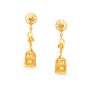 Luxurious Jhumka Gold Earrings