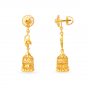 Luxurious Jhumka Gold Earrings