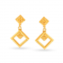 Juhi Drop Gold Earrings