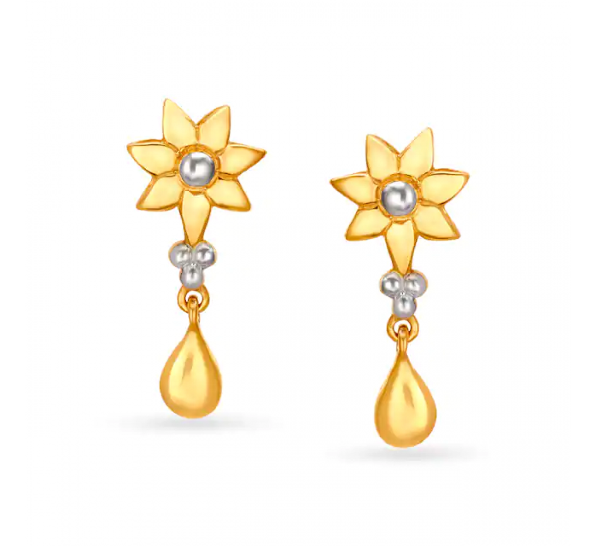 Ayyufe Elegant Women Resin Flower Petal Tassel Dangle Drop Hoop Earrings -  Walmart.com