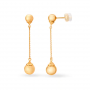 Indira Drop Gold Earrings