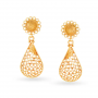 Teardrop Kael Gold Earrings