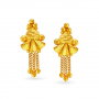 Harleen Drop Gold Earrings