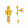 Harleen Drop Gold Earrings