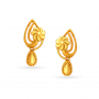 Elio Floral Gold Earrings