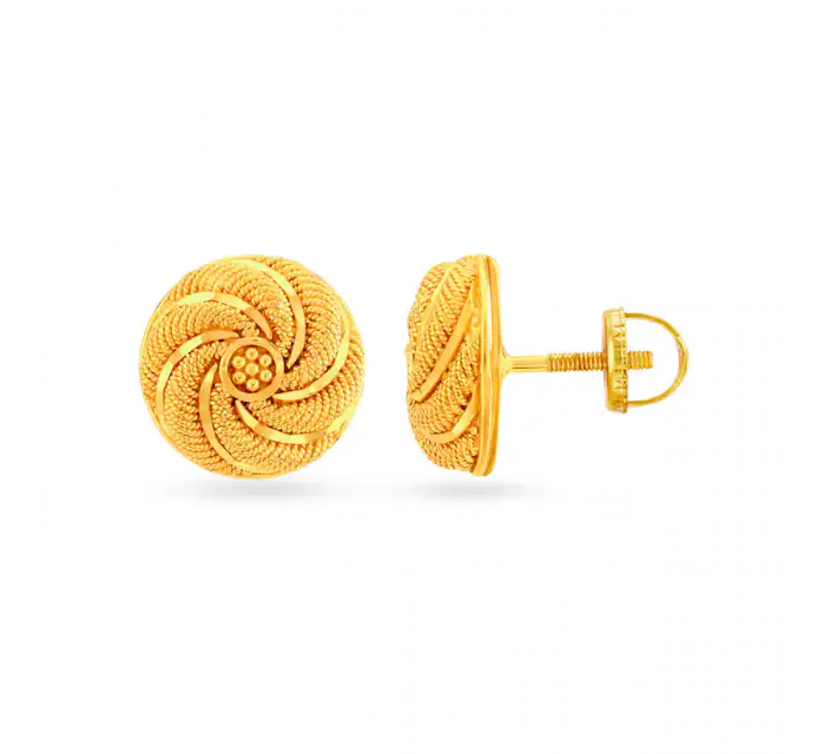 Geometric Yara Gold Studs