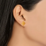 Elegant Filigree Gold Stud