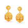 Darla Gold Jhumka Earrings