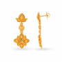 Blossoming Gold Drop Earrings