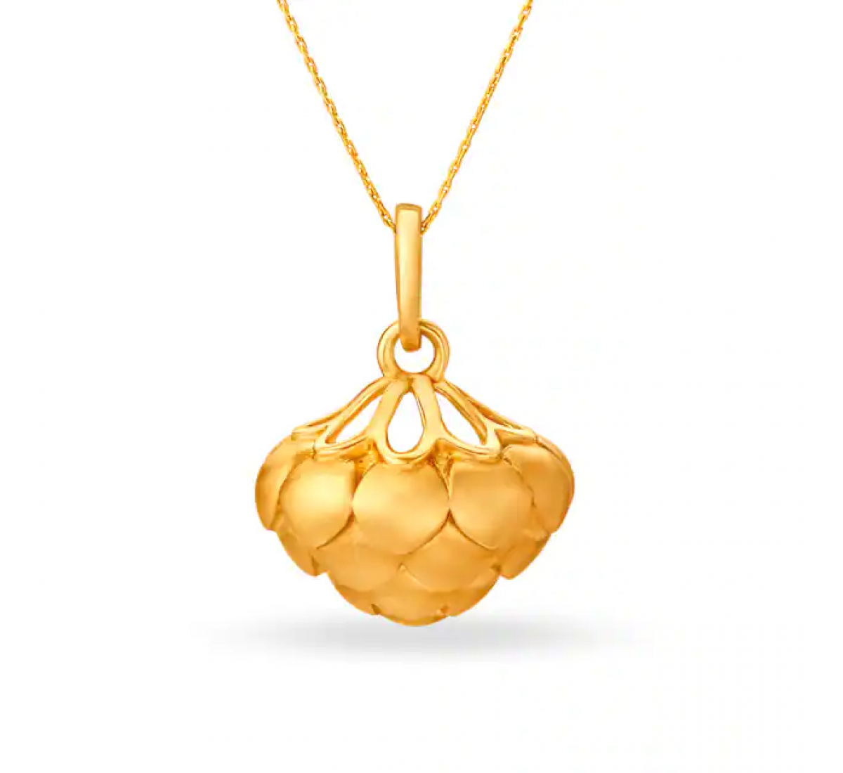 Shimmering Gold Pendant