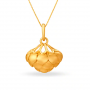 Shimmering Gold Pendant