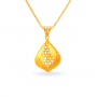 Ainsley Teardrop Gold Pendant