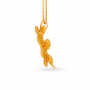 Classical Floral Gold Pendant