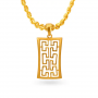 Quisha Gold Pendant