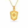 Devotional Gold Pendant