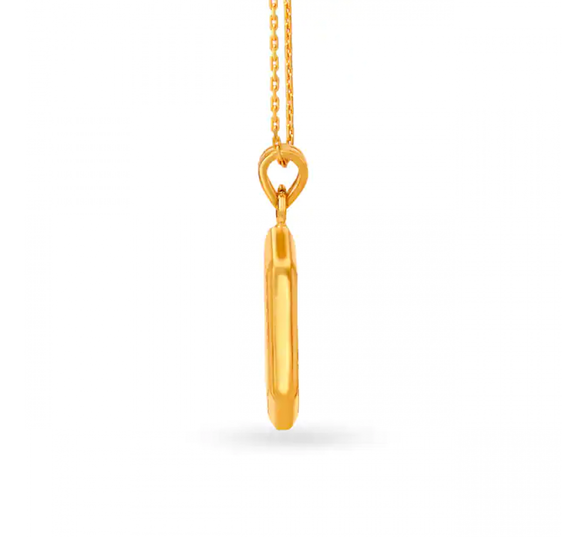 Devotional Gold Pendant