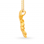 Charming Gold Abstract Pendant