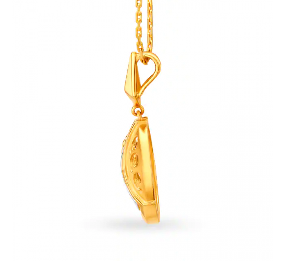 Beatific Gold Pendant