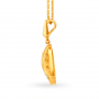 Beatific Gold Pendant