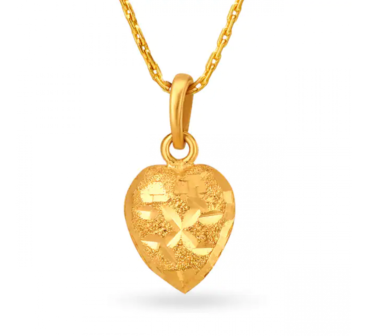 Diminutive Gold Leaf Pendant