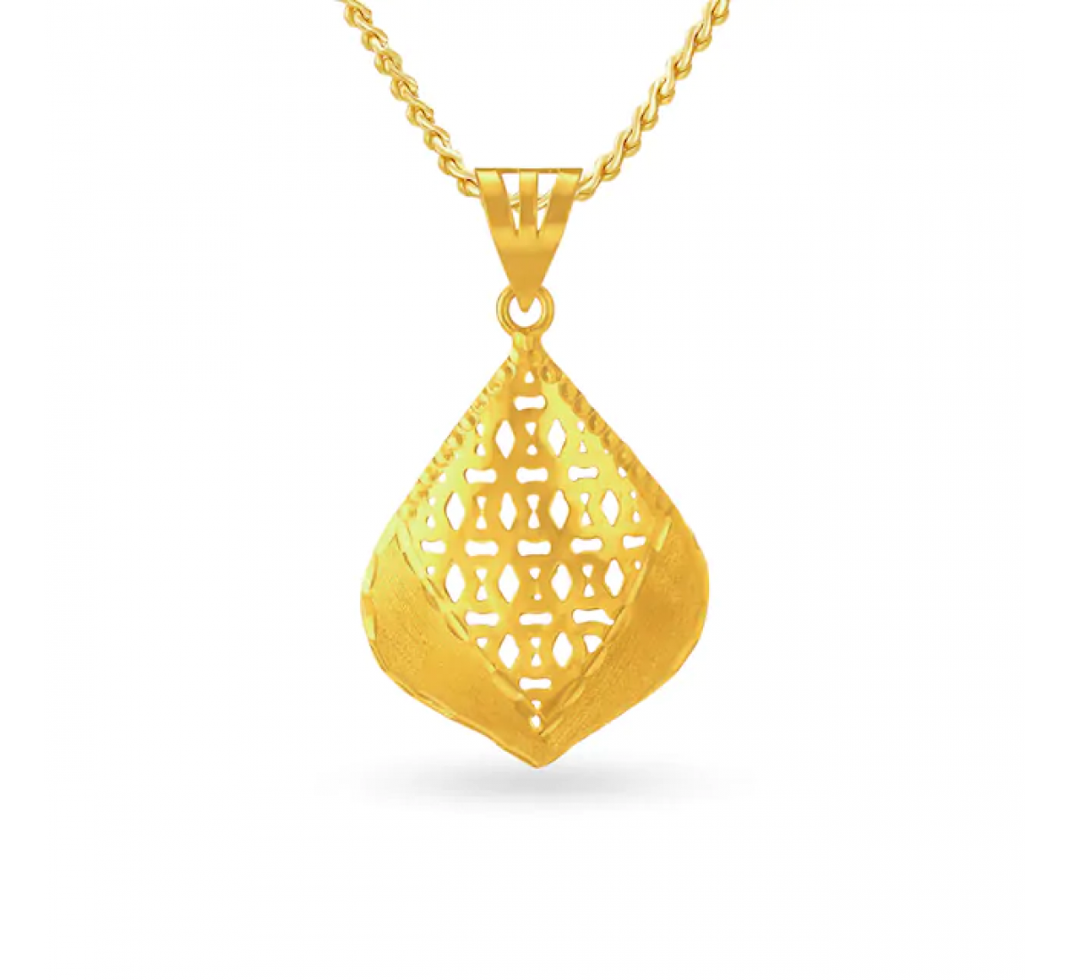 Akanksha Gold Pendant