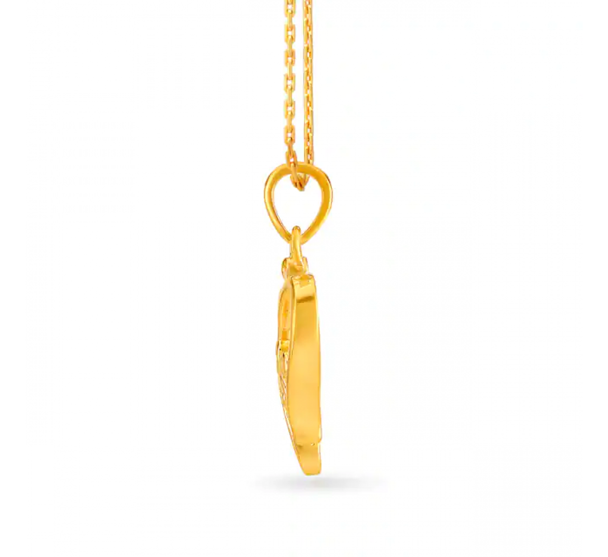 Adorable Gold Heart Pendant