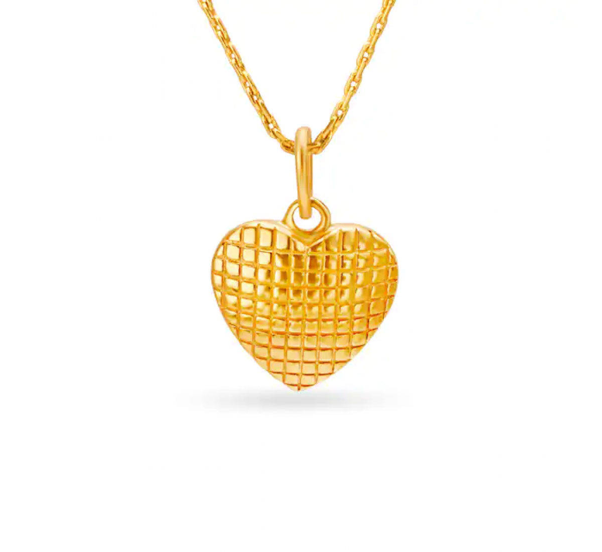 Demetria Heart Gold Pendant