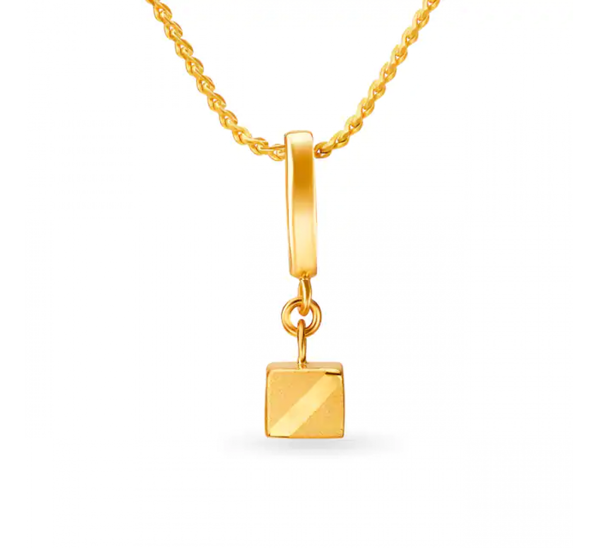 Chic Hook Gold Pendant