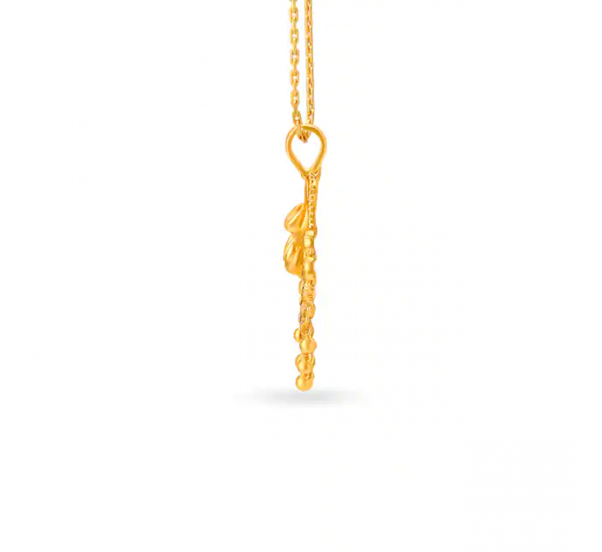 Tessa Triangular Gold Pendant