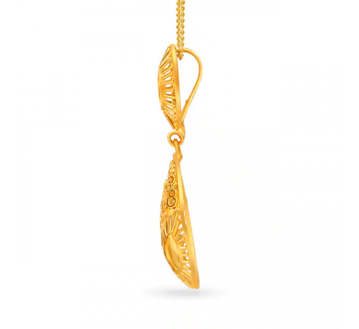 Anvitha Gold Pendant Set