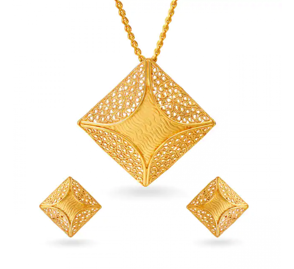 Nexus Gold Pendant Set