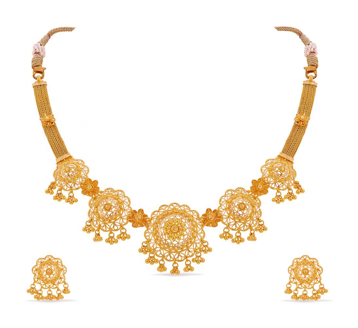 Lizabeth Gold Necklace Set