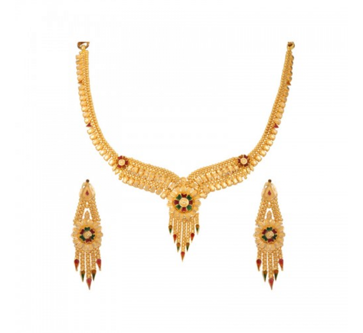 The Filippa Gold Necklace Set