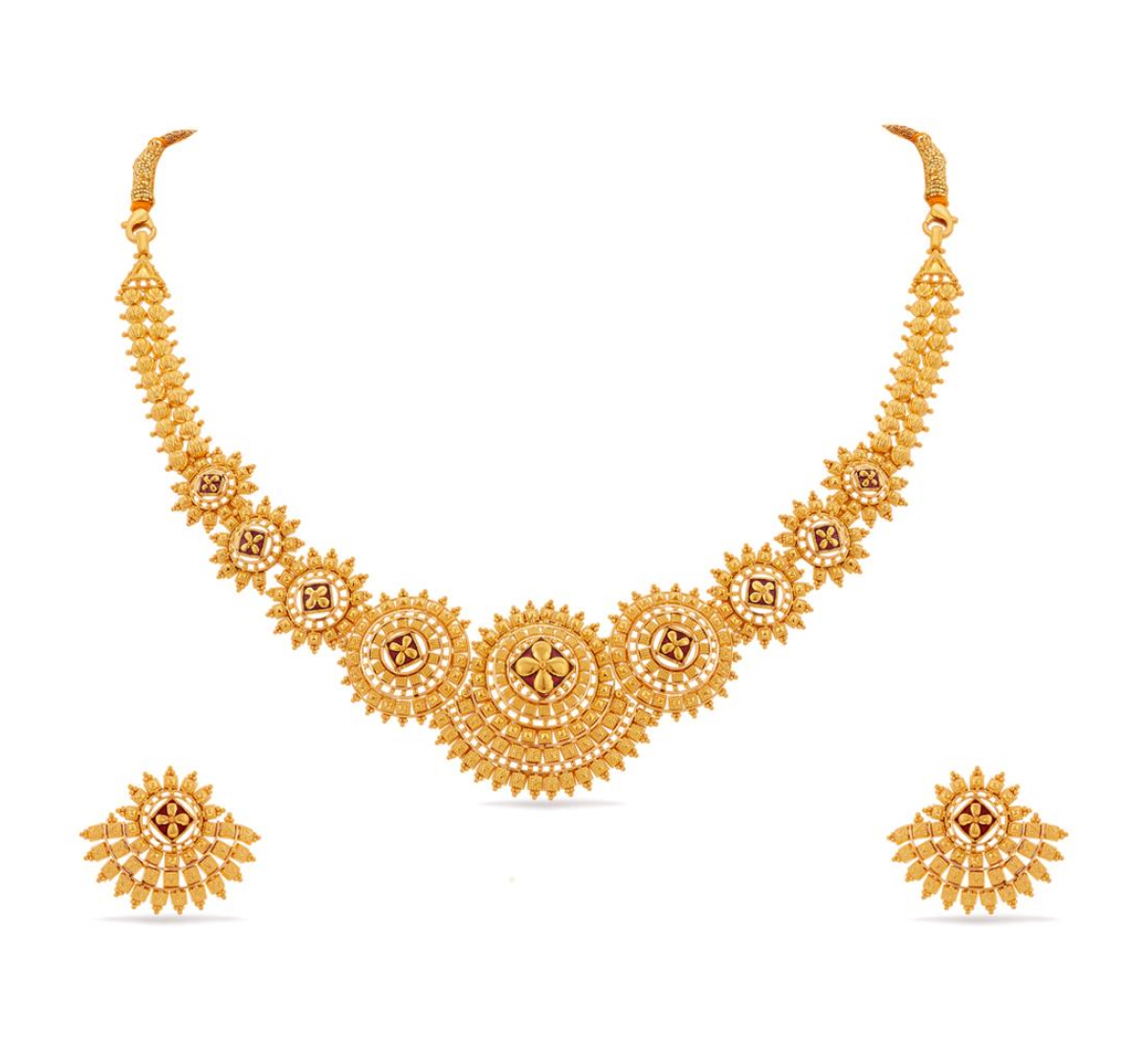 Clara Design Gold Necklace Set