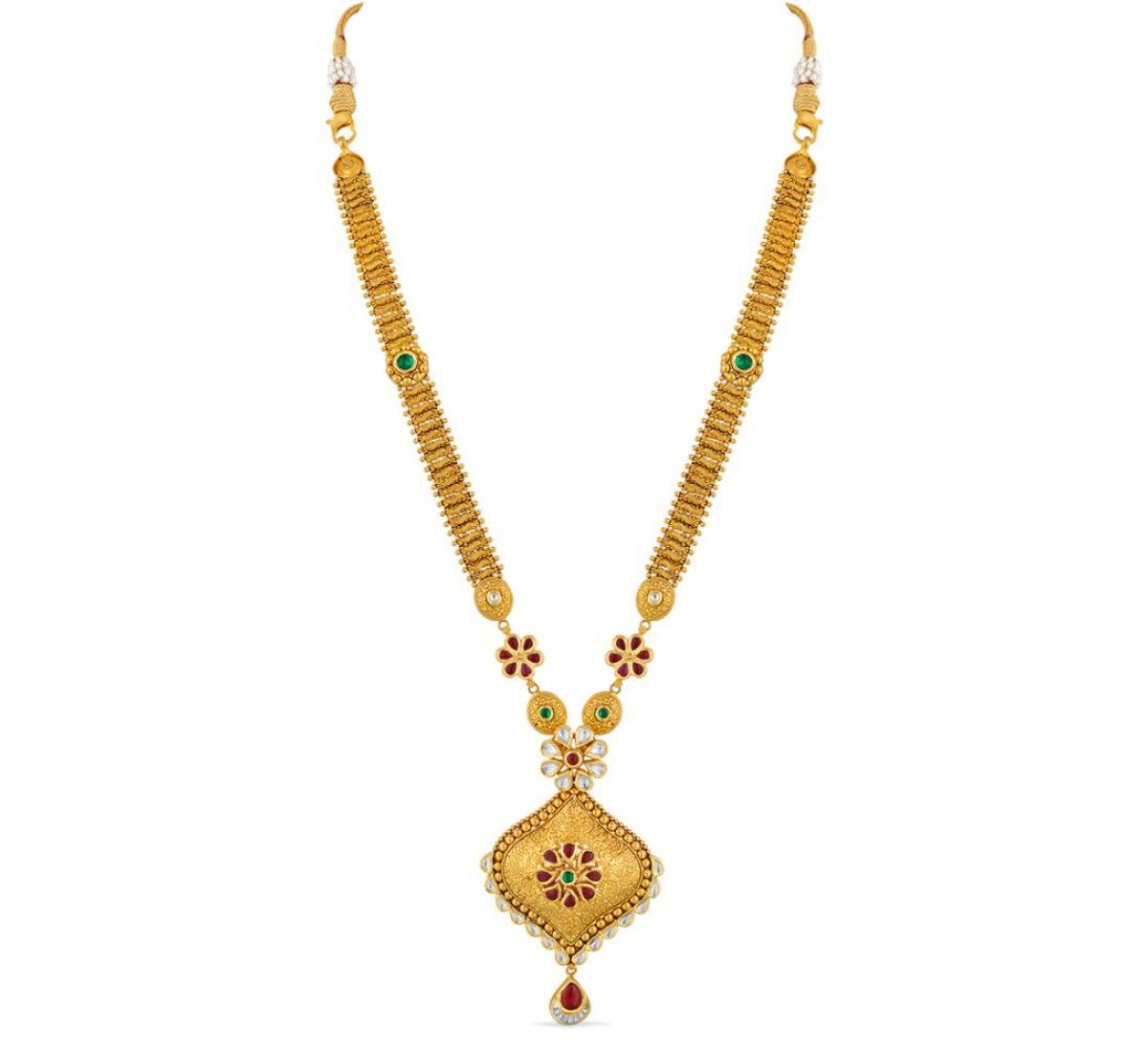 Alice Floral Gold Necklace Set