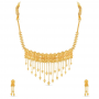 Choker Criss Gold Necklace Set