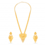 Dazzling Gold Necklace Set