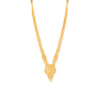 Ryanika Gold Necklace Set