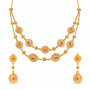 Eccentric Gold Necklace Set