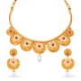 Aradhya Gold Necklace Set