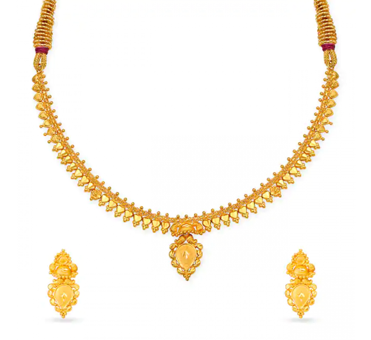 Sublime Gold Necklace Set