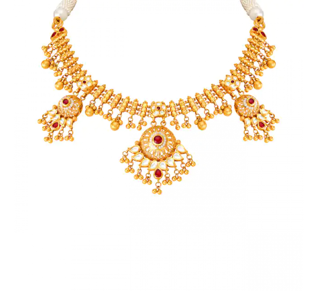 Deepa Gold Necklace Set