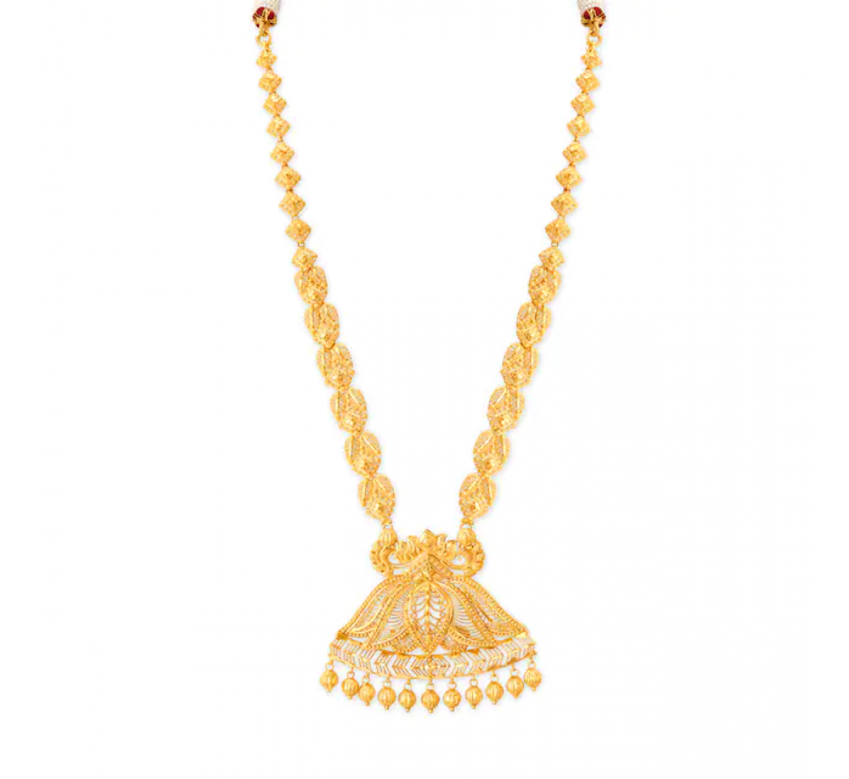 Dhanashree Gold Necklace Set