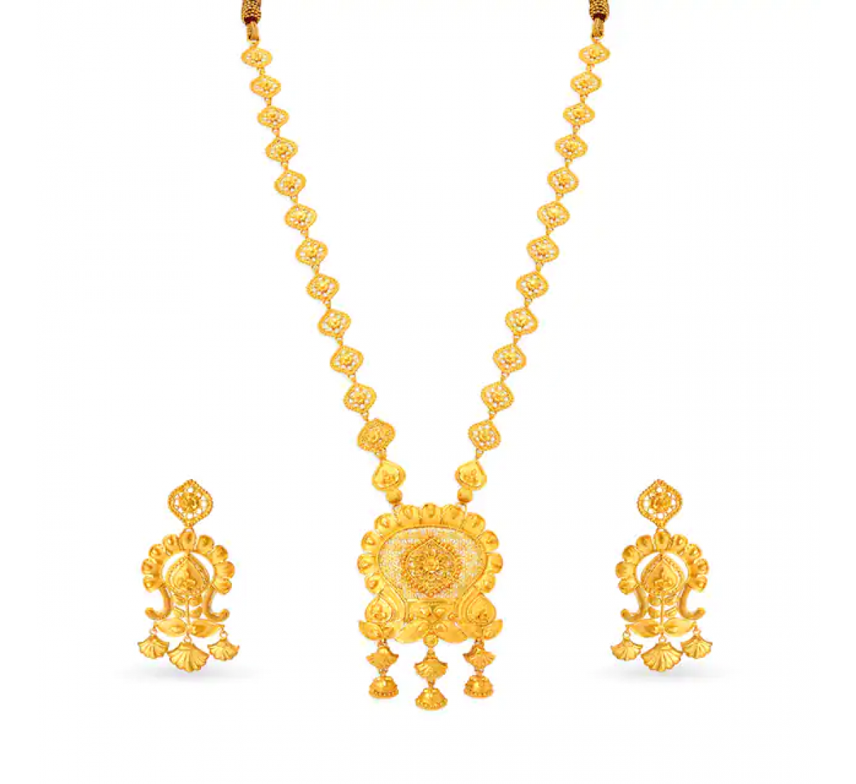 Elodie Gold Necklace Set