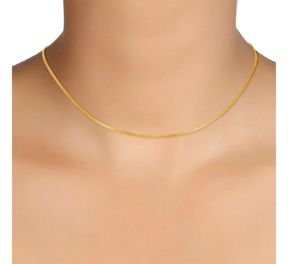 Radiant Slender Gold Chain